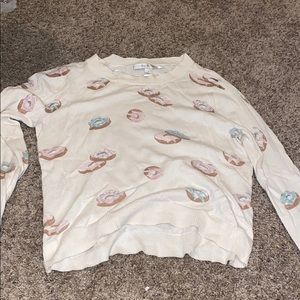 Donut long sleeve sweater
